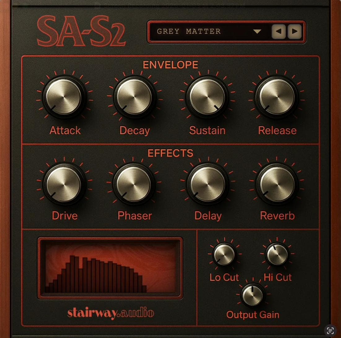 SA-S2 plug-in built-in effects