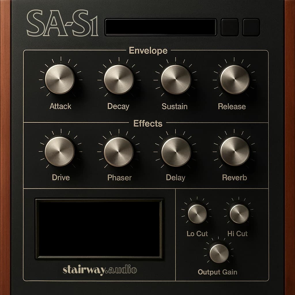 SA-S1 front panel