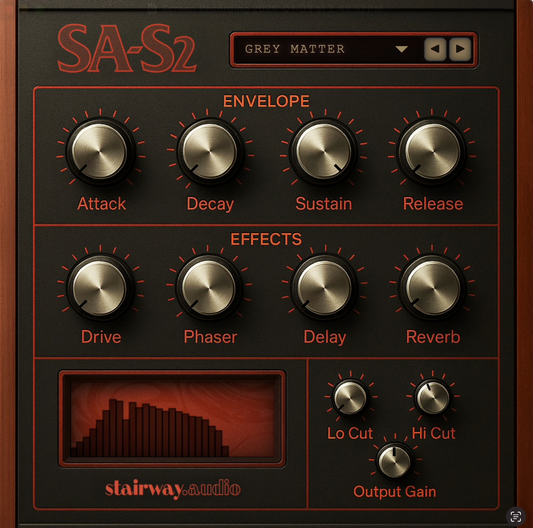 SA-S2 | Analog Synth Sampler Plugin (VST/AU)